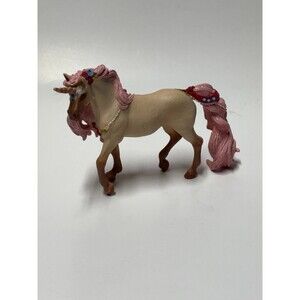 Schleich BAYALA Decorated Unicorn Mare 70573 Pink Fantasy Horse Glitter‎